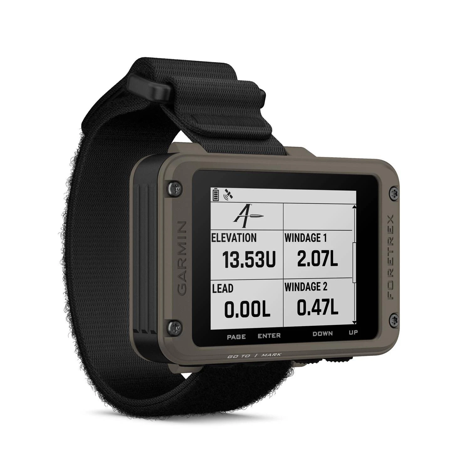 Garmin Foretrex 901 Ballistic Edition Wrist-Mounted GPS with Strap.