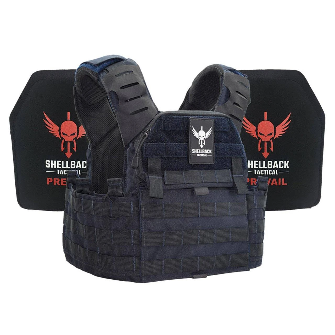 Shellback Tactical Banshee Elite 2.0 Lightweight Armor System with Level III LON-III-P Plates.