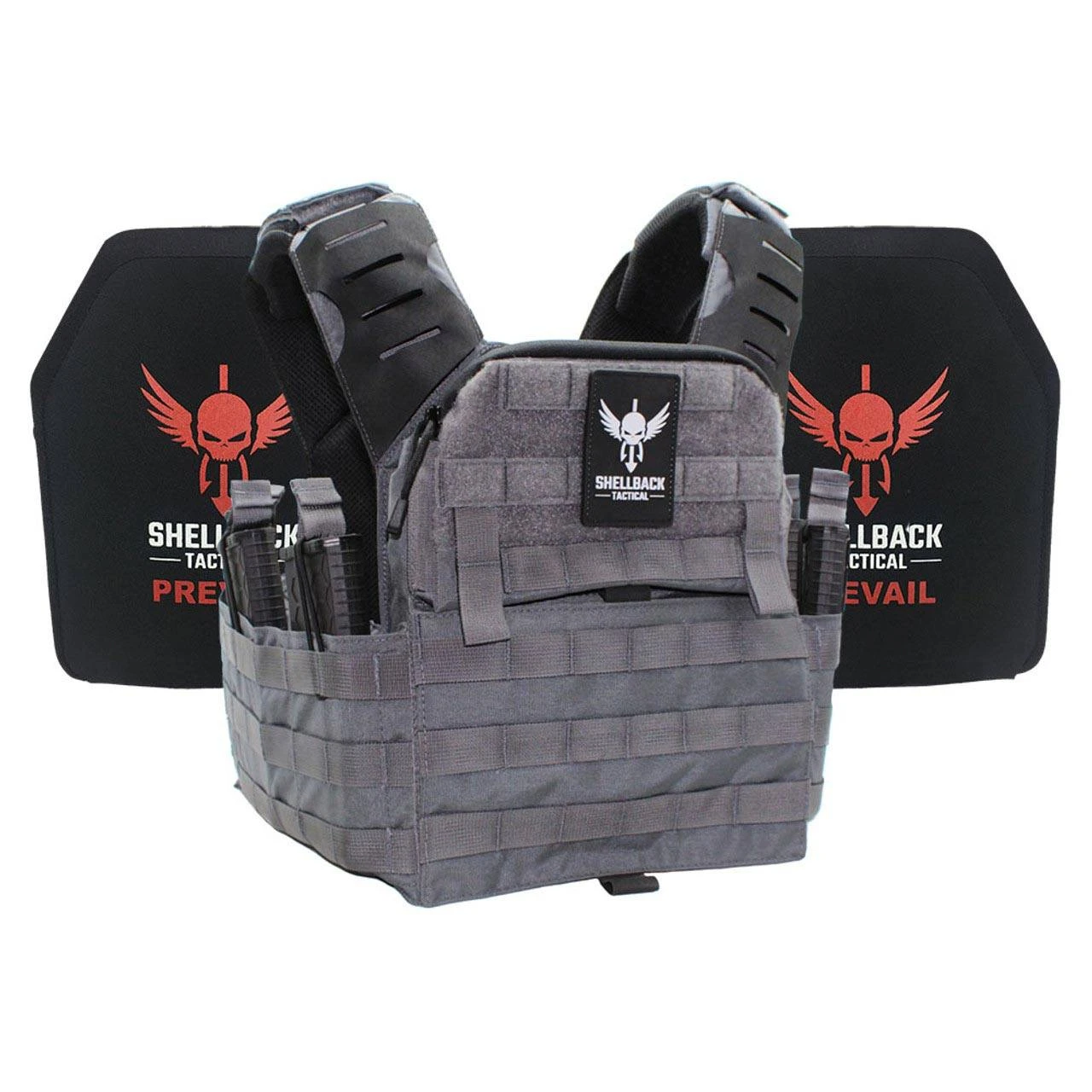 Shellback Tactical Banshee Elite 2.0 Lightweight Armor System with Level III LON-III-P Plates.