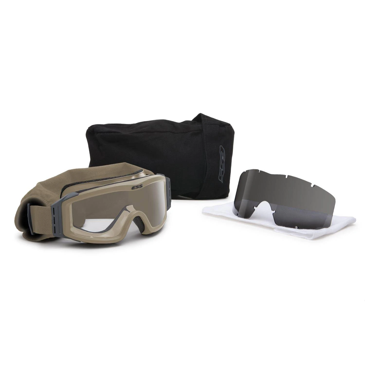 ESS Low Profile NVG Tactical Goggles 2 Lens Kit.