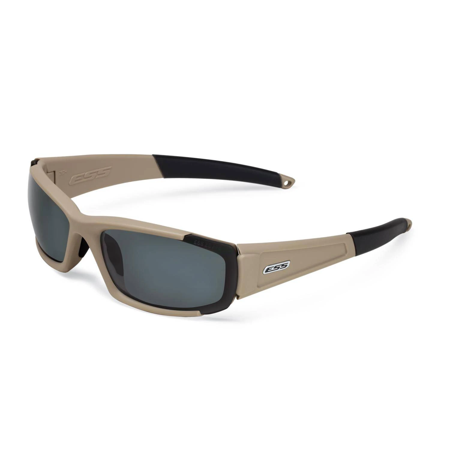 ESS CDI Terrain Tan Sunglasses with Interchangeable Lenses.