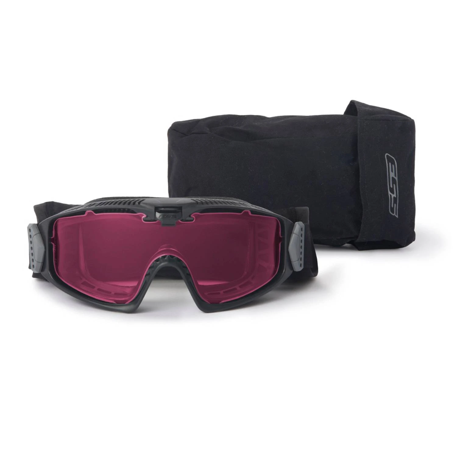 ESS Influx Black LPL-5 Laser Protective Goggles.