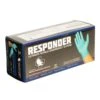 North American Rescue Responder Nitrile Gloves - Blue, 100 Pack.