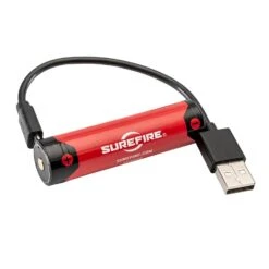 SureFire Micro USB Lithium Ion Rechargeable Battery.