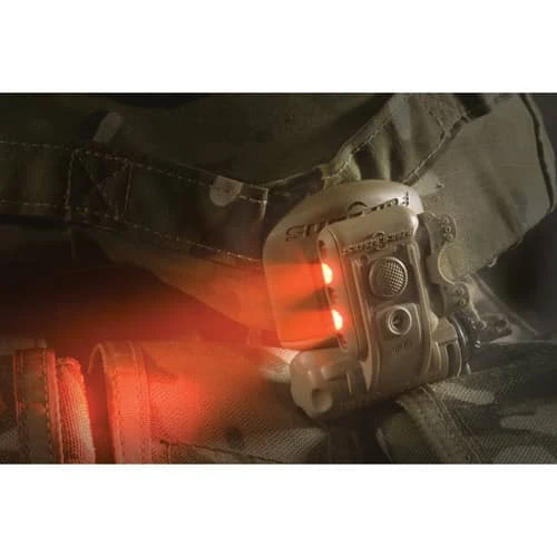 Surefire LED Helmet Mounted Light - White Red IR.