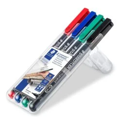 Staedtler Permanent Universal Map Markers.