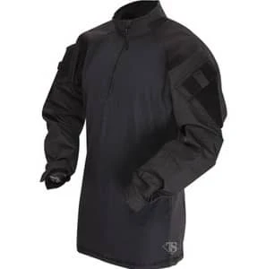 TRU-SPEC T.R.U. 1/4 Zip Combat Shirt Poly/Cotton Rip Stop.