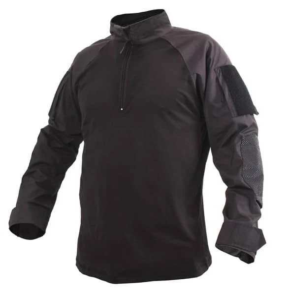 TRU-SPEC T.R.U. 1/4 Zip Combat Shirt Poly/Cotton Rip Stop.