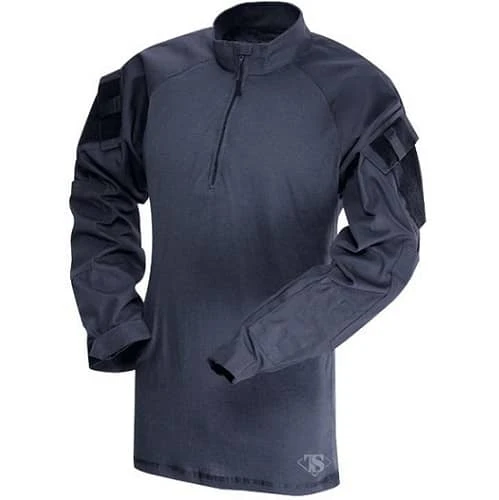 TRU-SPEC T.R.U. 1/4 Zip Combat Shirt Poly/Cotton Rip Stop.