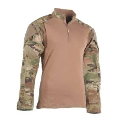 Tru-Spec 1/4 Zip Combat Shirt 50/50 NYCO Ripstop.