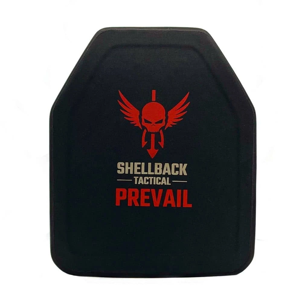 Shellback Tactical Prevail Series Level IV Multi-Curve 10" x 12" Hard Armor Plate - Model 4SICMH.
