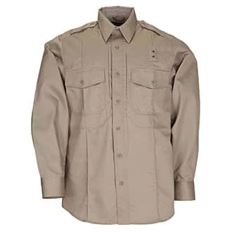 5.11 Tactical Men's Long Sleeve Twill PDU Shirt - Class B.