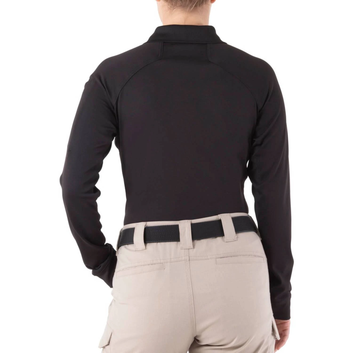 First Tactical Women's Long Sleeve Performance Polo.