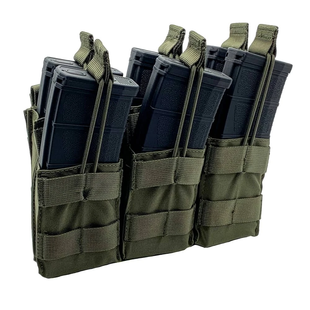Shellback Tactical Triple Stacker Open Top M4 Mag Pouch.
