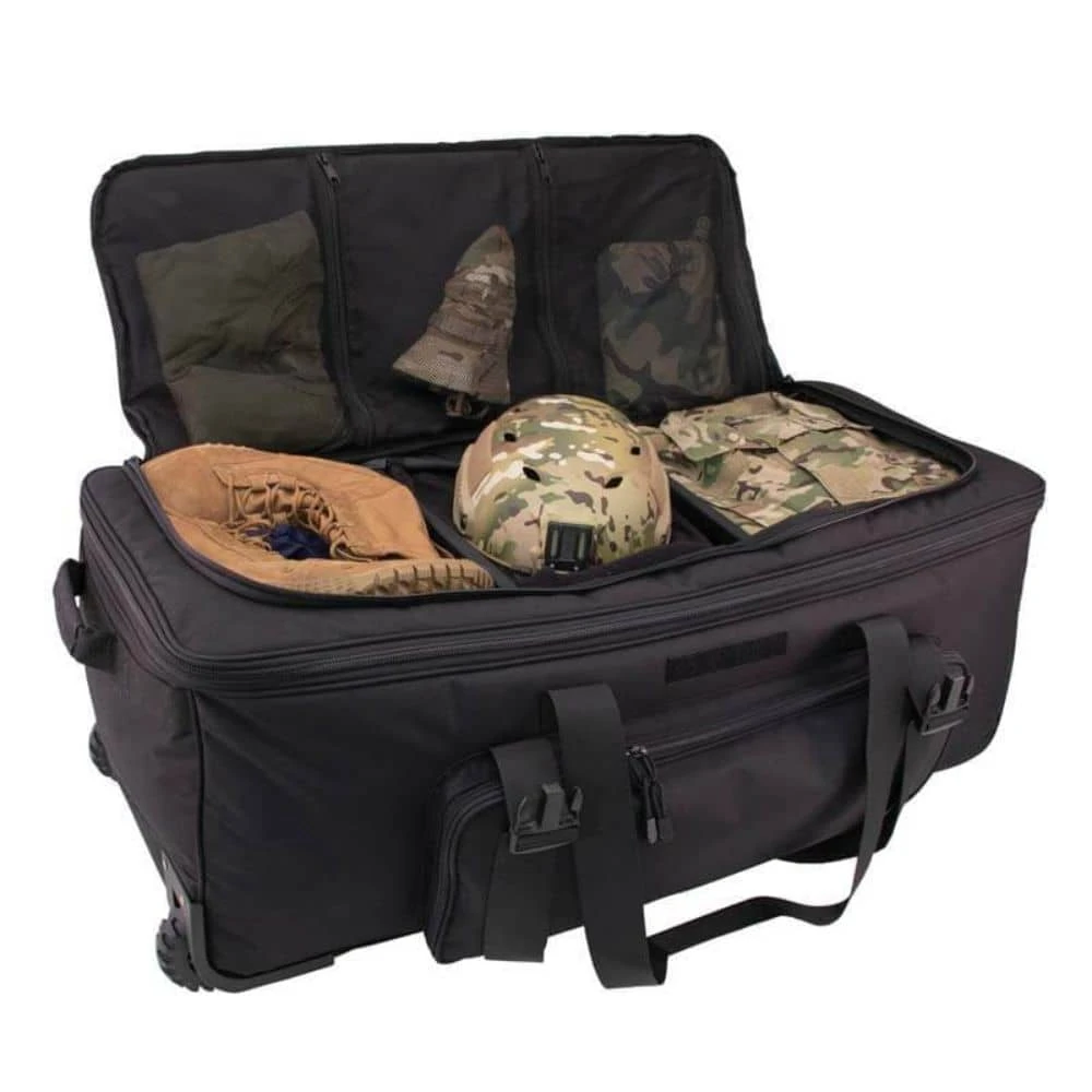 Mercury Tactical Expandable Rolling Deployment Bag TAA Compliant.