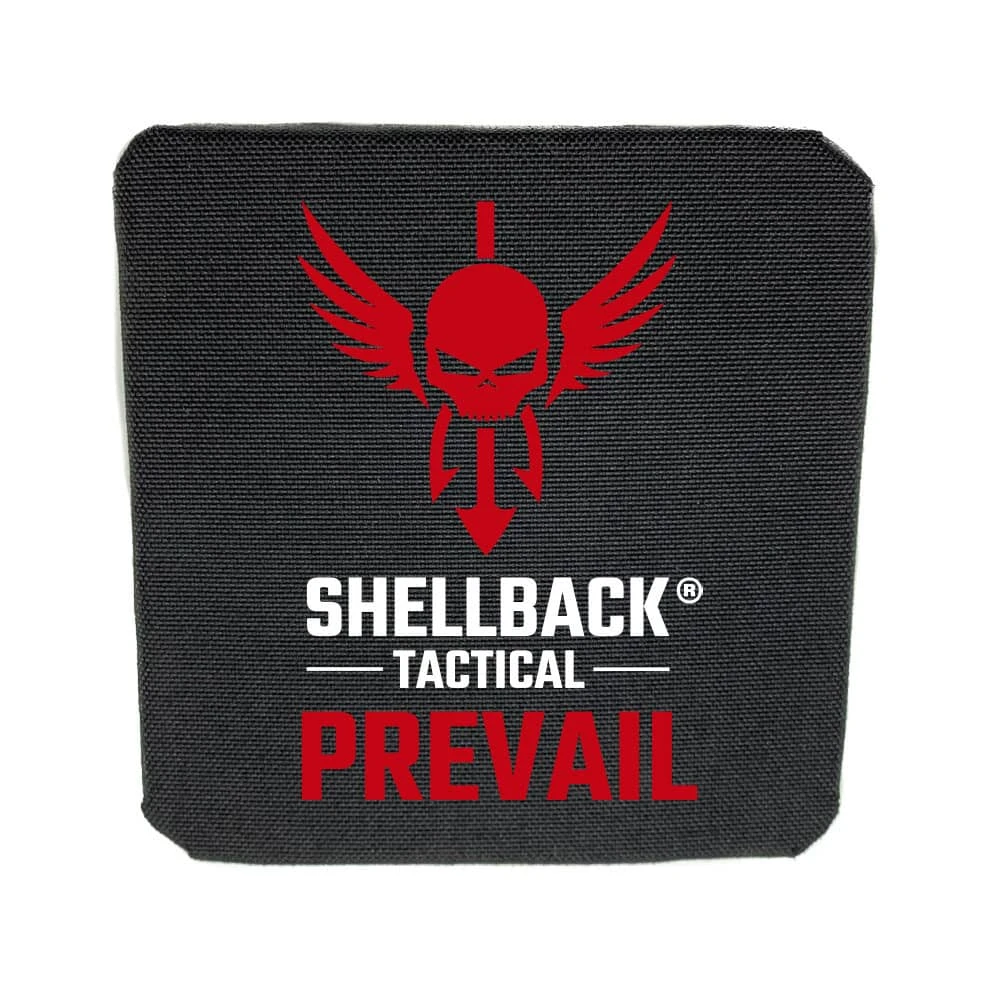 Shellback Tactical Prevail Series Level IV 6" x 6" Stand Alone Hard Armor Side Plate - Model 4S17.