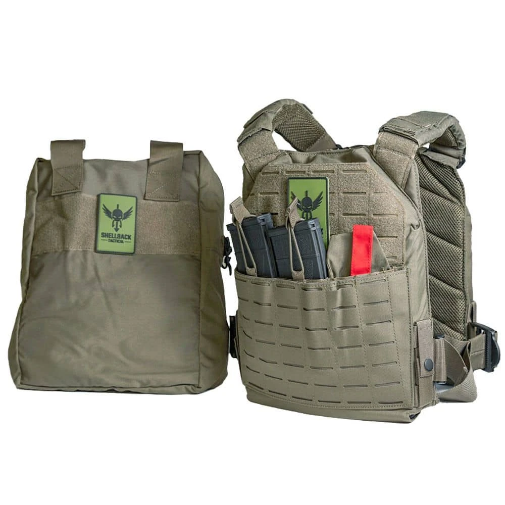 Shellback Tactical Defender 2.0 Active Shooter Kit with Level IV Model 4S17 Armor Plates.