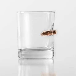 BenShot "Bulletproof" 11oz Rocks Glass.