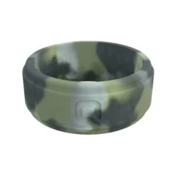 QALO Mens Step Edge Silicone Ring.