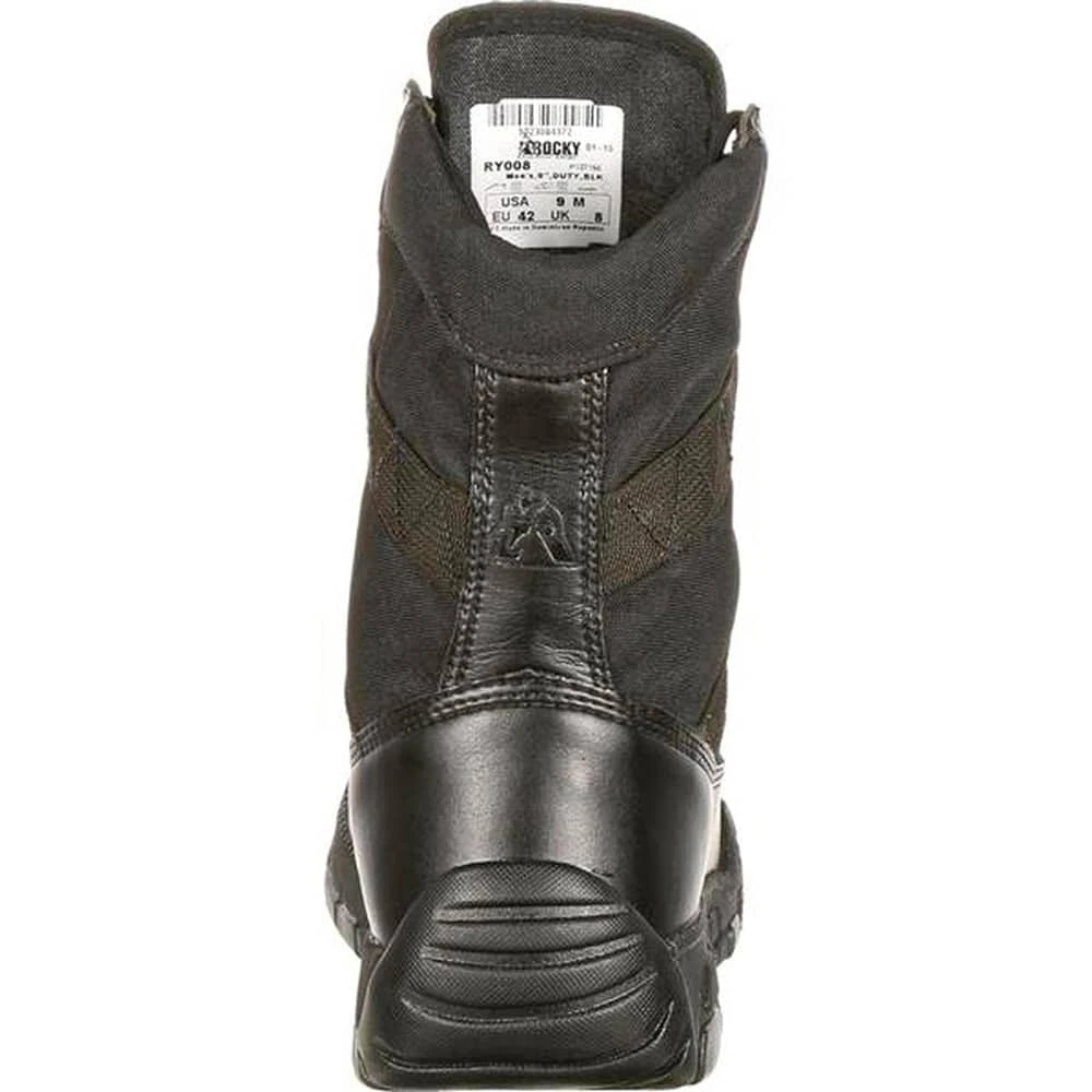 Rocky C4T Polishable Black Tactical Police Boots.