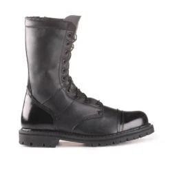 Rocky 10" Side Zip Leather Jump Boots.