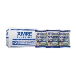 Rothco XMRE Blue Line Meals Without Heaters, 12 Pack.